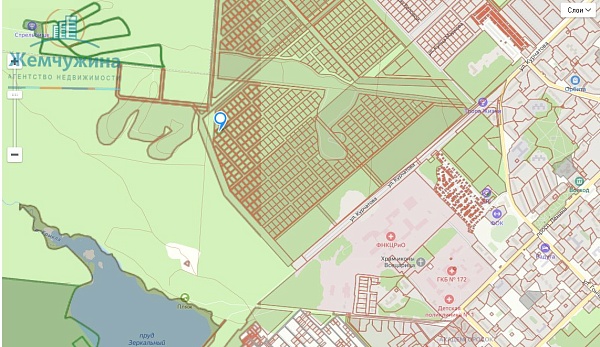 Участок 10 соток в Димитровград, Курчатова ул, 3515 в Димитровграде