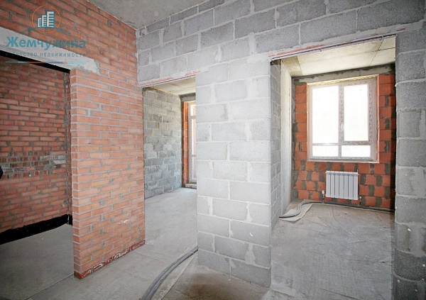 2-к квартира, 54 кв.м.
