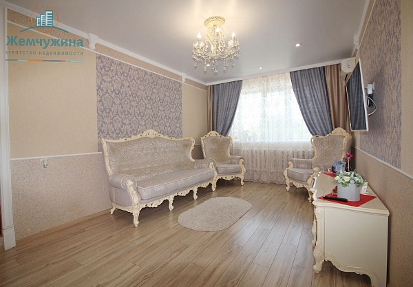 3-к квартира, 74 кв.м.